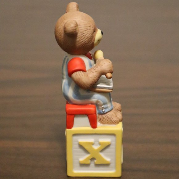 Alpha Block Bears Bronson Collectables "C", "J" or "X" - One Statue Per Purchase - Picture 2 of 15